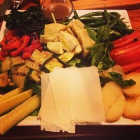 Gluten-free antipasto platter from Il Vecchio